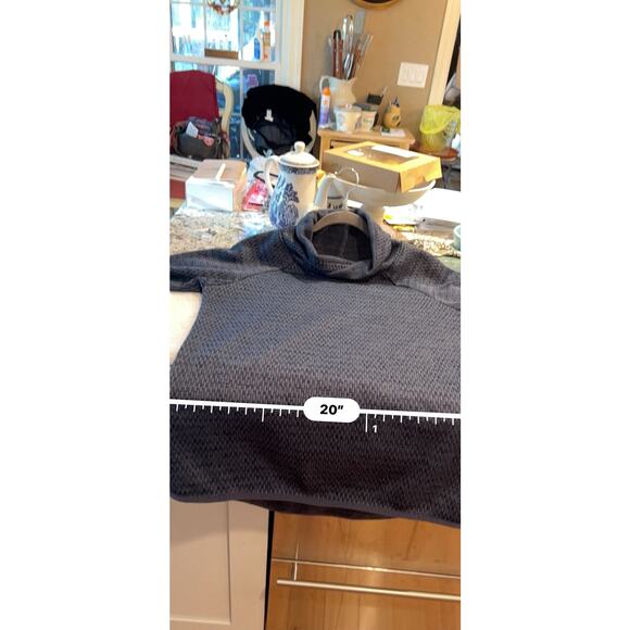 Columbia Chillin Fleece Pullover Sweater Women’s Large Turtleneck Cozy Warm Blue - Picture 6 of 8